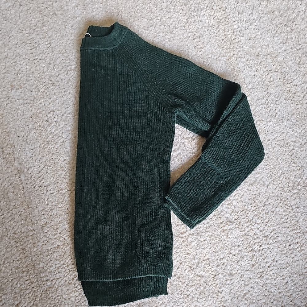 Class Club Dark Green Crewneck Sweater